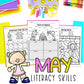 May NO PREP 3rd Grade Literacy Worksheets