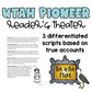 Readers Theatre Scripts: Utah Pioneers | Utah State History | U.S. History