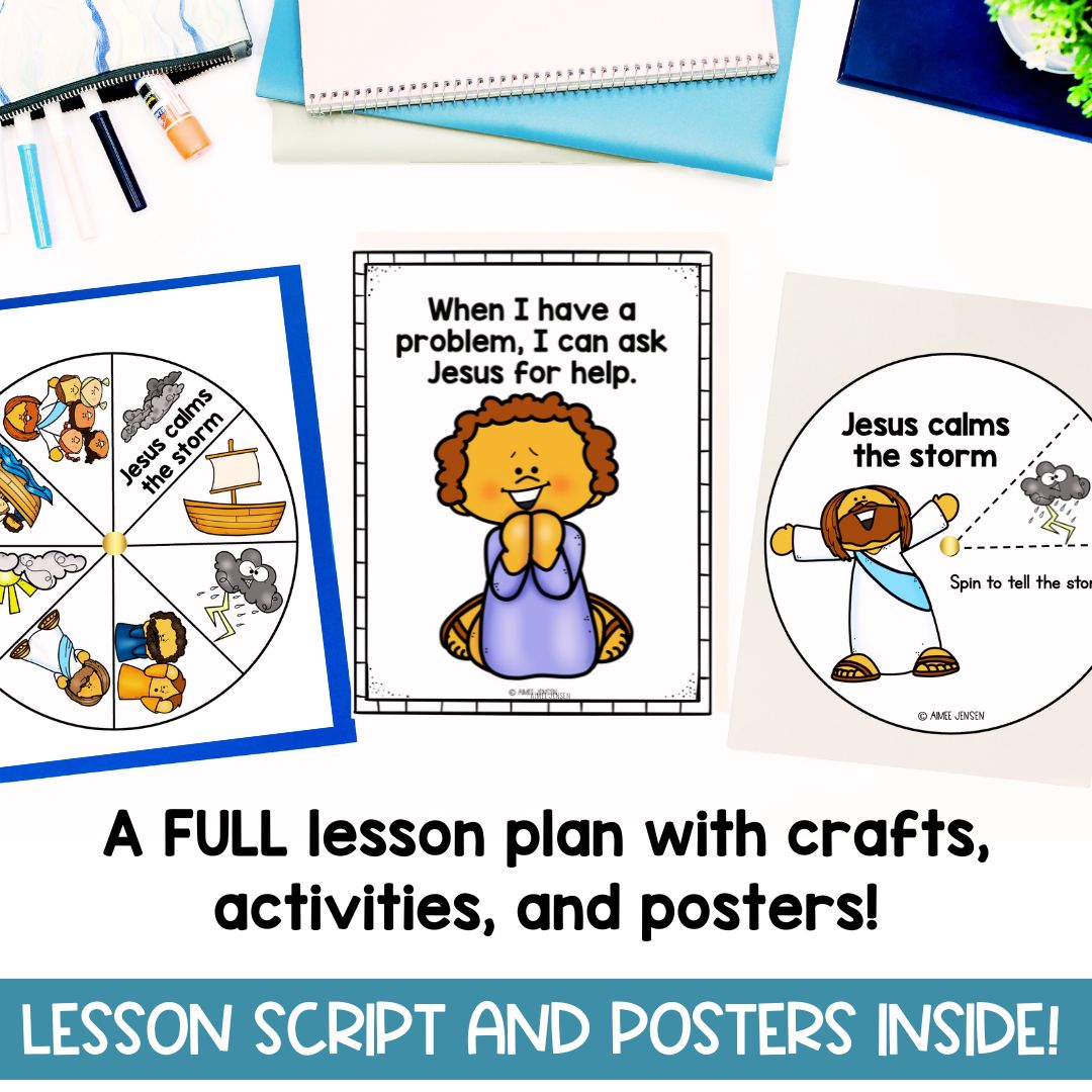 Sunday School Lessons | Jesus Crafts and Activities | Bible Study for Kids