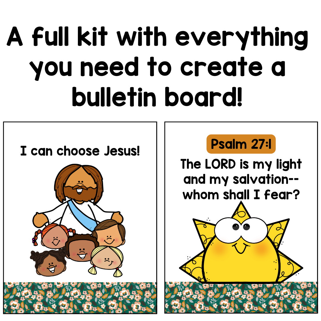 Christian Easter Bulletin Board | Easter Sunday School | Jesus Easter