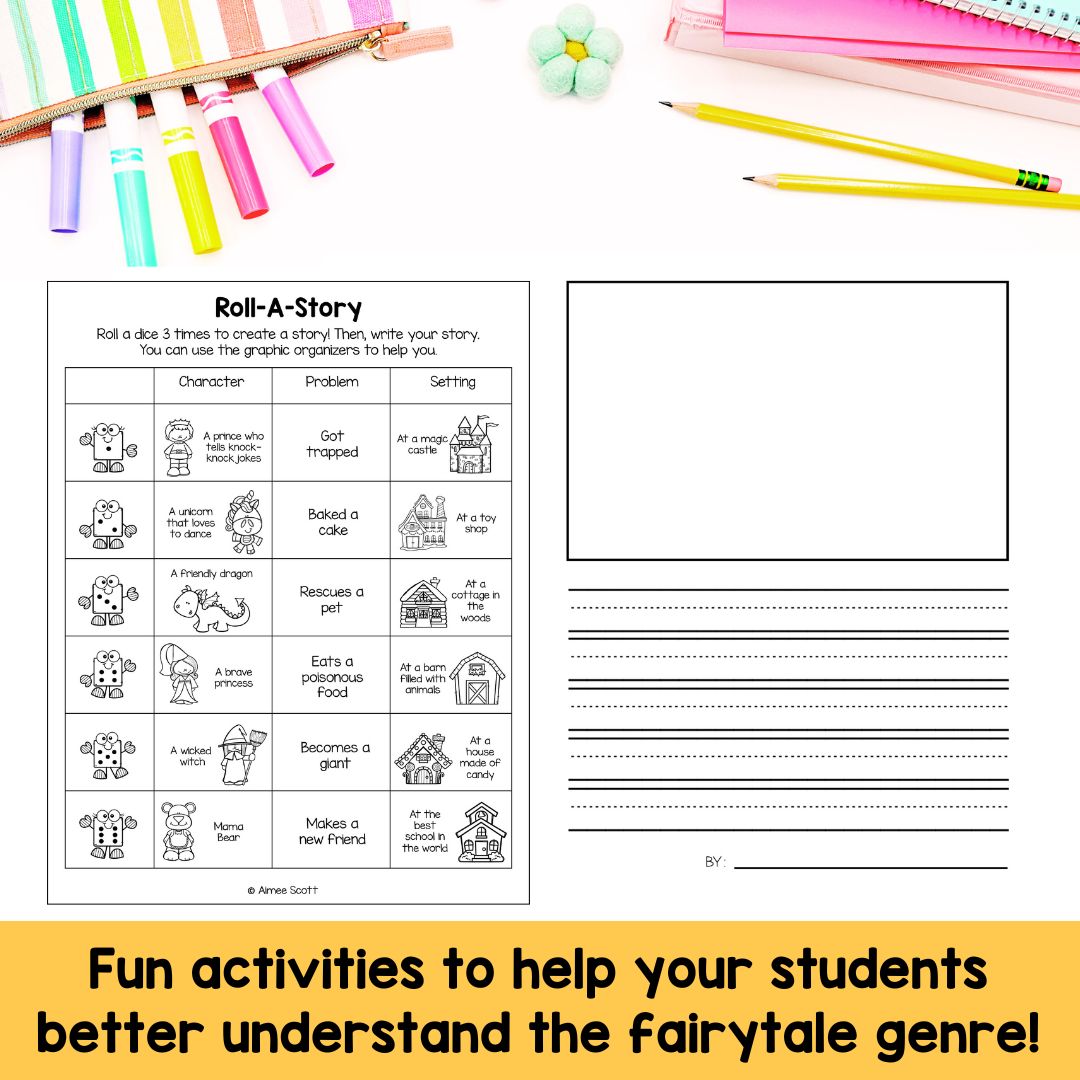 Fairytale Genre Activity Worksheets | Reading Comprehension