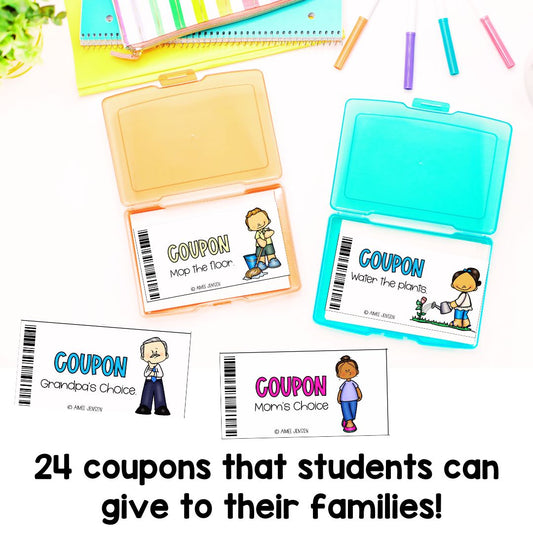 Parent Christmas Gift | Mother's Day | Father's Day | Coupon Book for Parents