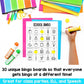 Back to School Bingo Game | Vocabulary Words | Language Arts Activity