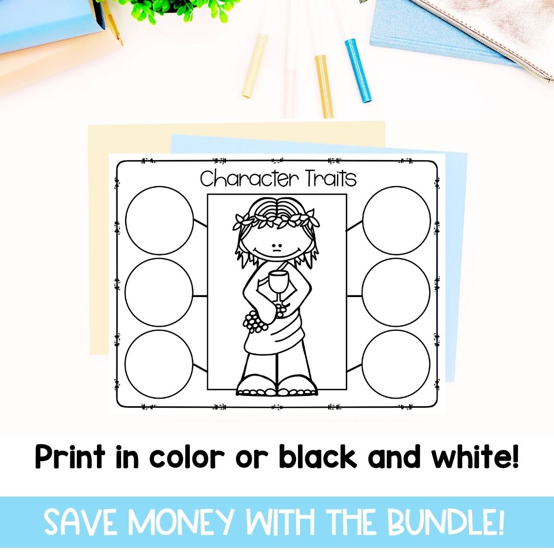 Greek Mythology Activities | Social Studies Bell Ringers | Greek Gods BUNDLE