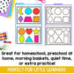 File Folder Games | Preschool Morning Work | Shapes Activities | Morning Basket