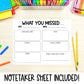 Back to School Activities | Absent Student Folders with Labels