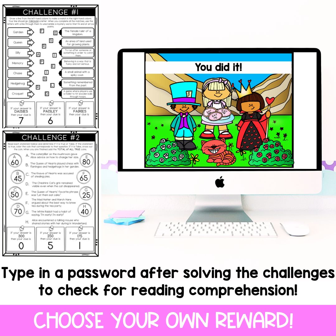 Alice in Wonderland | Reading Comprehension Game | Classroom Transformation