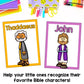 Sunday School Curriculum | Color Posters of Jesus and Disciples | Bible Lessons