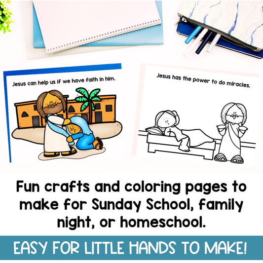 Sunday School Lessons | Jesus Crafts and Activities | Bible Study for Kids