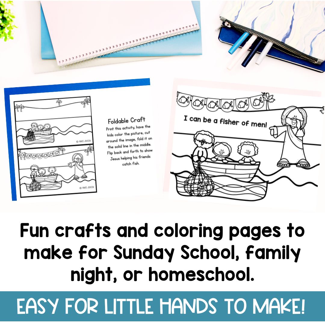 Sunday School Lessons | Jesus Crafts and Activities | Bible Study for Kids