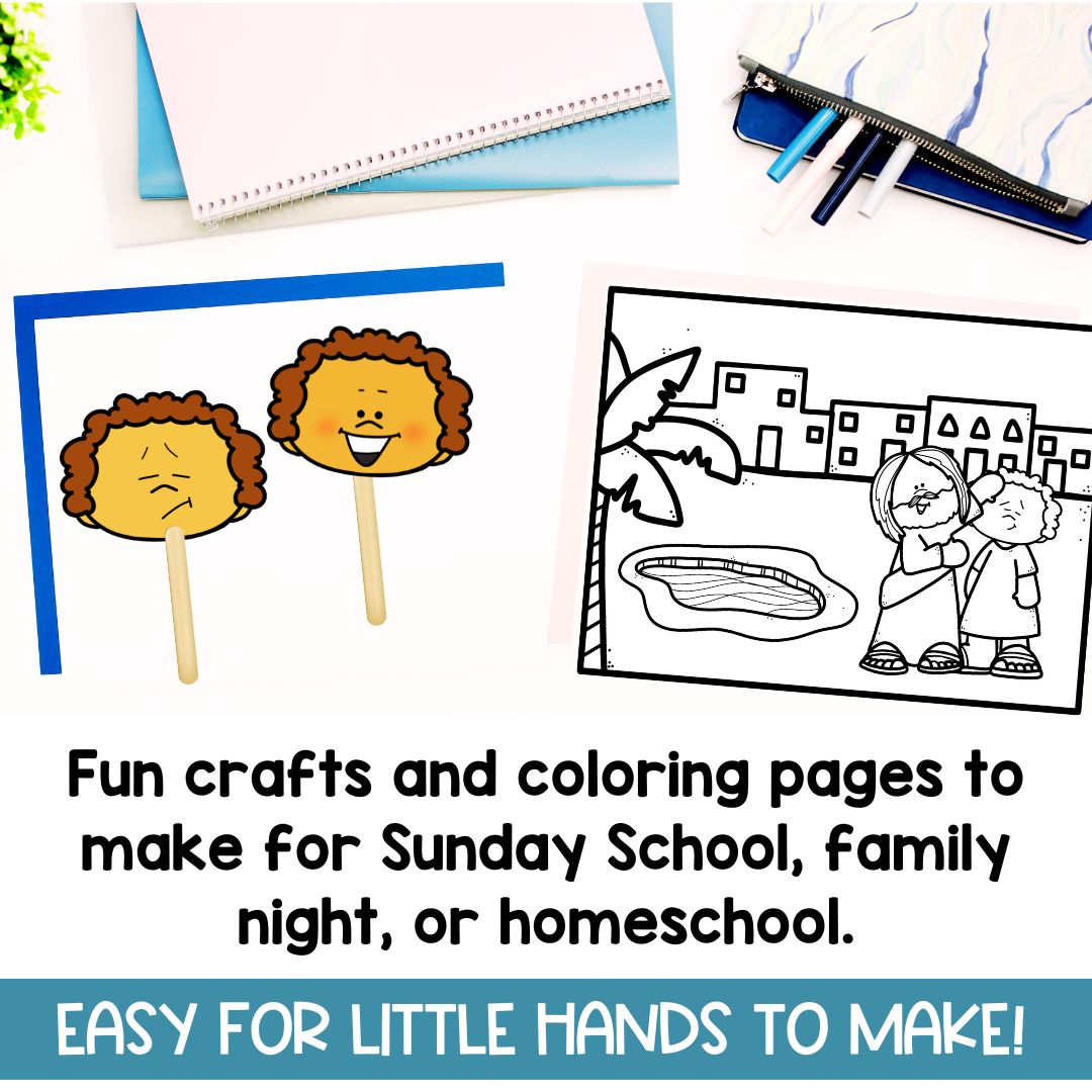 Sunday School Lessons | Jesus Crafts and Activities | Bible Study for Kids