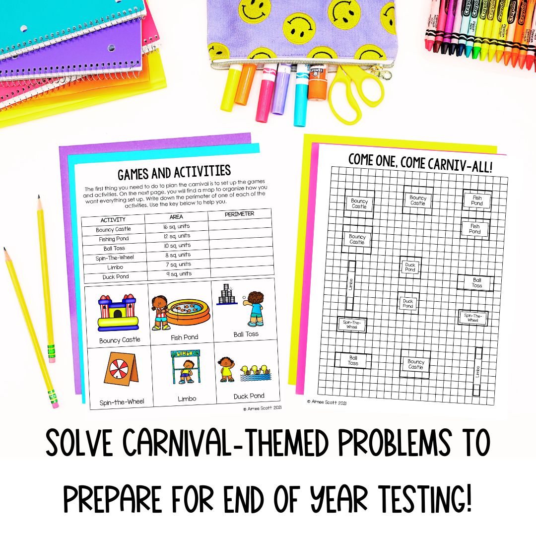 PBL Math Project For 4th Grade Design A Carnival Real World Math A Pbl math project for 4th grade design a carnival real world math a