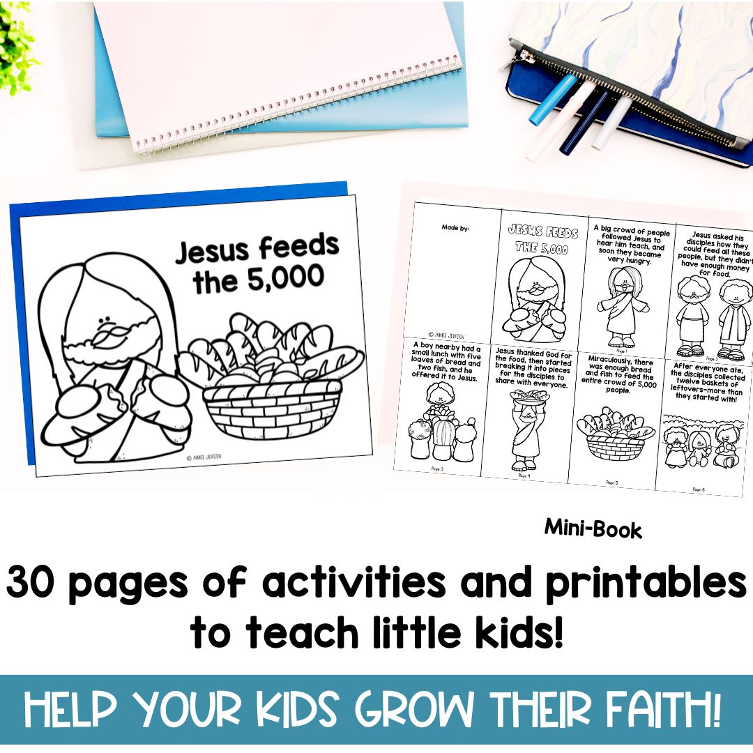 sunday-school-lessons-bible-study-for-kids-jesus-feeds-the-5000-cr-aimeesedventuresllc for Jesus Feeds The 5000 Craft Free Printable Sunday School Lessons | Bible Study for Kids | Jesus feeds the 5000 Cr – AimeesEdventuresLLC for Jesus Feeds The 5000 Craft Free Printable