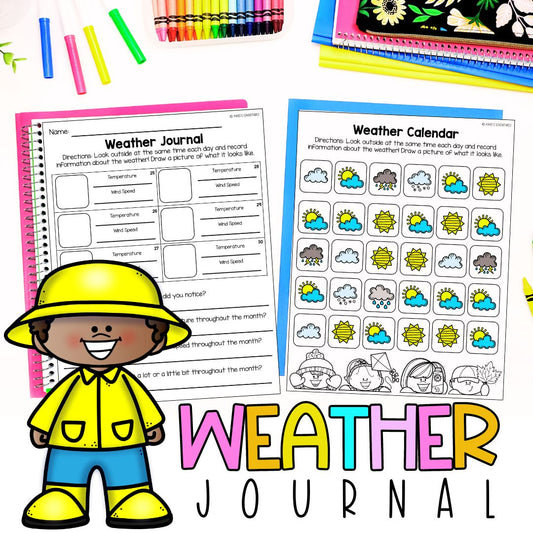 Student Weather Journal | Science Worksheets