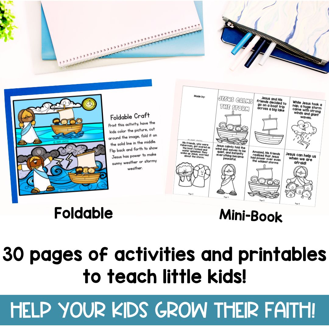Sunday School Lessons | Jesus Crafts and Activities | Bible Study for Kids