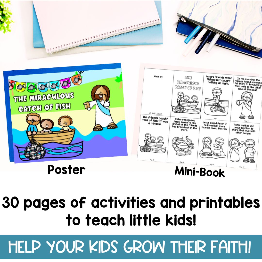 Sunday School Lessons | Jesus Crafts and Activities | Bible Study for Kids