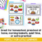 File Folder Games | Preschool Morning Work | Thanksgiving Activities | Vocabulary