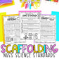 Scaffolding NGSS Science Curriculum | 3rd Grade Science Standards