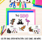Small Group of 6 Animals Partner Pairing Cards | Classroom Management
