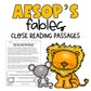 Aesop's Fables Activities | Close Reading Passages | Language Arts