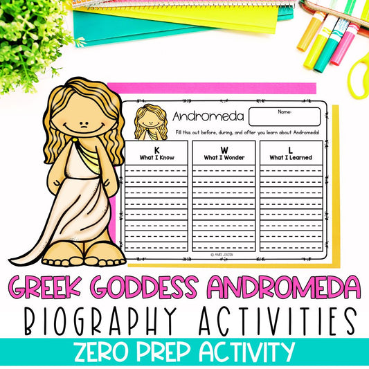 Greek Mythology Activities | Social Studies Bell Ringers | Greek Goddess BUNDLE