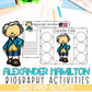 Founding Fathers Biographies | Biography Graphic Organizer | 4th of July | American History