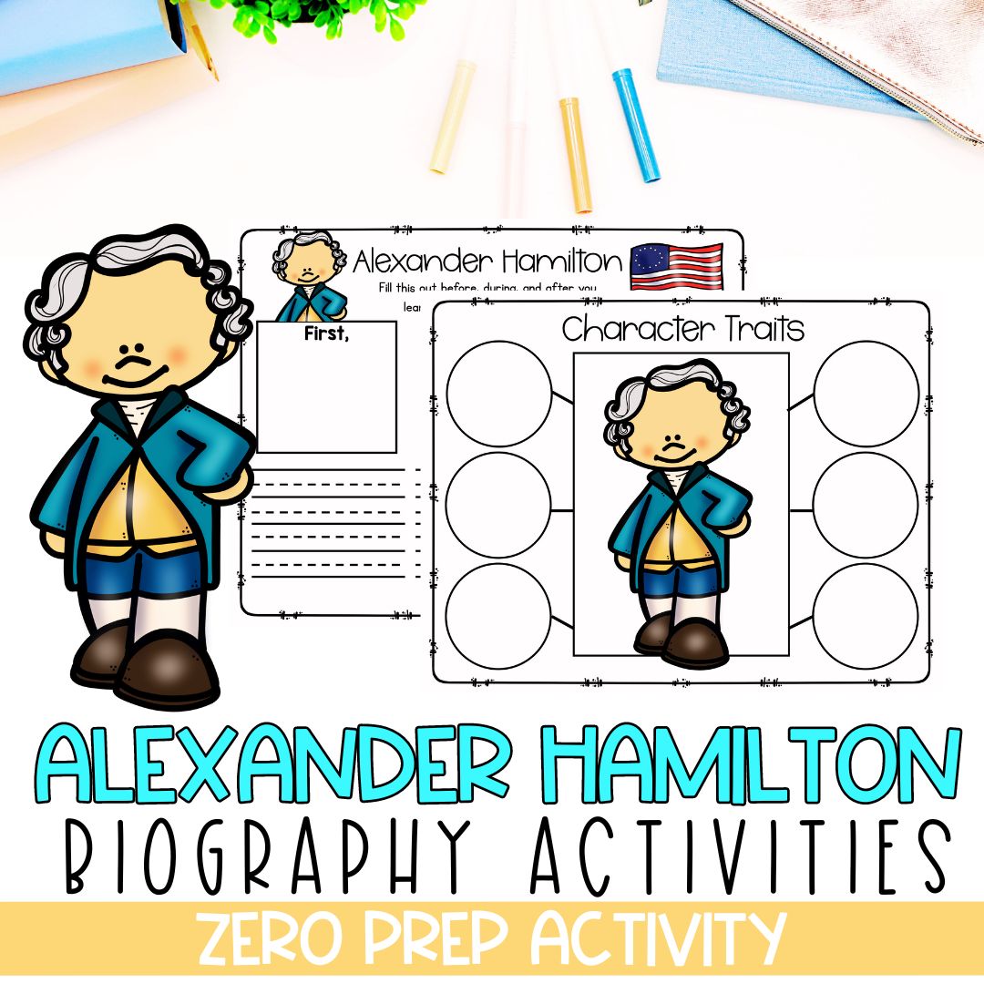 Founding Fathers Biographies | Biography Graphic Organizer | 4th of July | American History