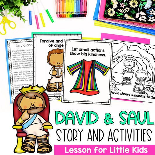 Sunday School Lessons | David and Saul | Bible Study for Kids