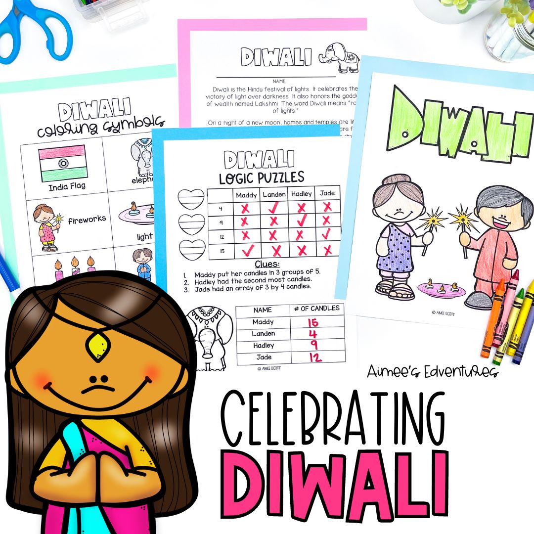 Diwali Activity | FULL lesson Plan EDITABLE | Reading Comprehension