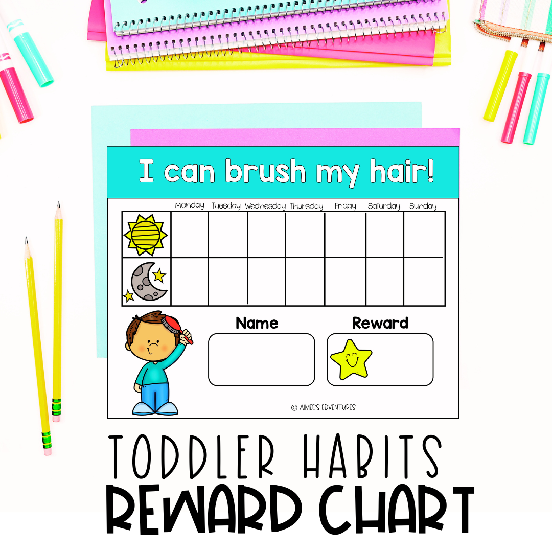 Toddler Reward Chart Printable | Potty Training Chart