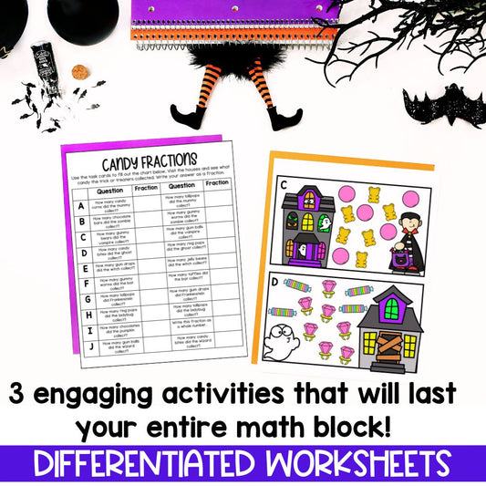 Project-Based Learning Math | Trick-or-Treat Activity | Halloween Math