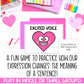 Valentine Theme | Reading With Expression Game | Winter Reading Comprehension