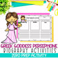 Greek Mythology Activities | Social Studies Bell Ringers | Greek Goddess BUNDLE