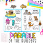 Sunday School Lessons | Parables Bible Study for Kids | File Folder Games