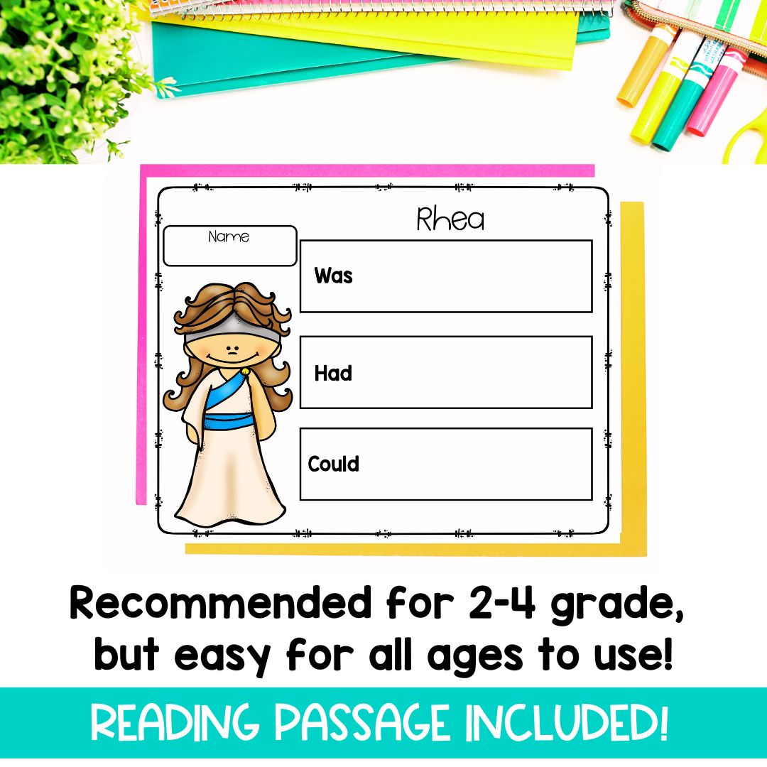 Greek Mythology Activities | Social Studies Bell Ringers | Greek Goddess BUNDLE