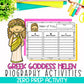 Greek Mythology Activities | Social Studies Bell Ringers | Greek Goddess BUNDLE