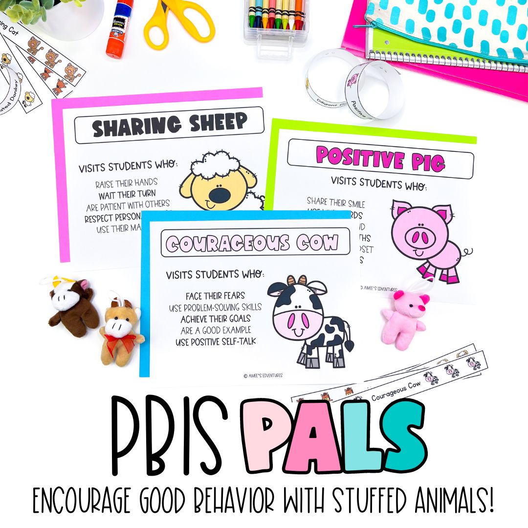 PBIS Pals | Classroom Decor Behavior Management System | Farm Animals Theme Pack