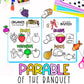 Sunday School Lessons | Parables Bible Study for Kids | File Folder Games