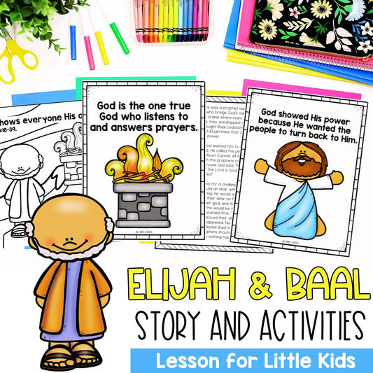 Sunday School Lessons | Elijah and the Prophets of Baal | Bible Study for Kids