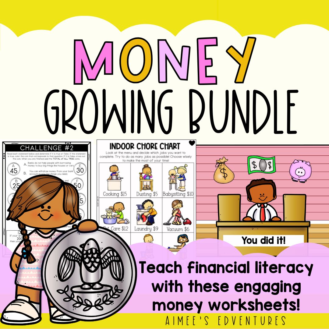 Coin Posters | Coin Identification | Money Worksheets | Math Bulletin Board