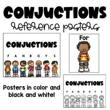 FANBOYS Posters | FREEBIE | Classroom Decor | Conjuction