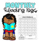 Monthly Reading Logs | NO PREP | Student Reading Goals