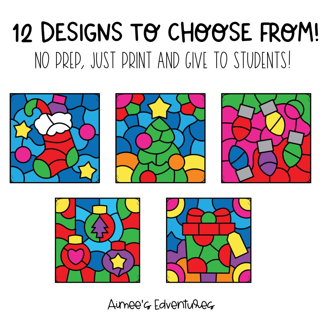 Christmas Theme Activity Color By Code Creative Math Game Workshee christmas-theme-activity-color-by-code-creative-math-game-workshee