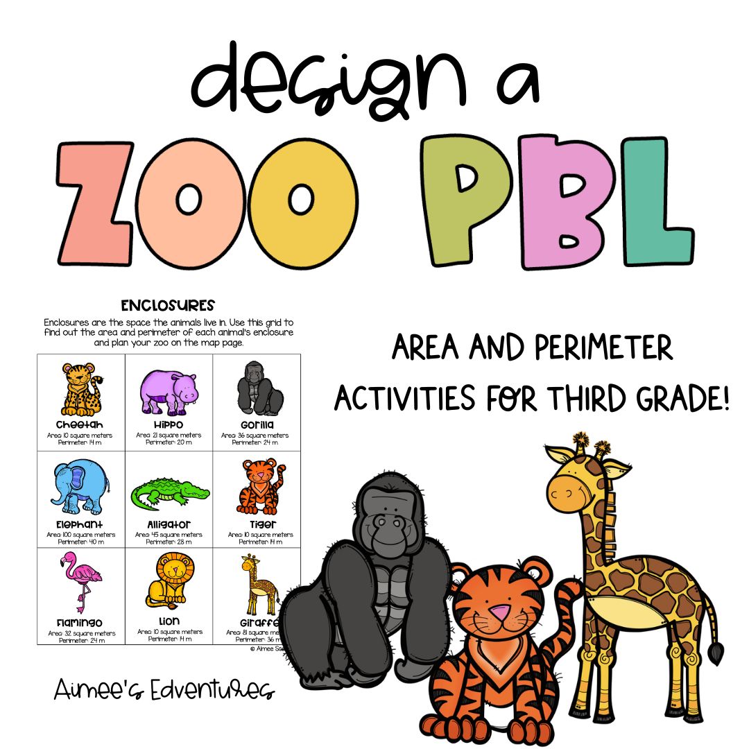 PBL Math Project Run A Zoo Real World Math Application Pbl math project run a zoo real world math application