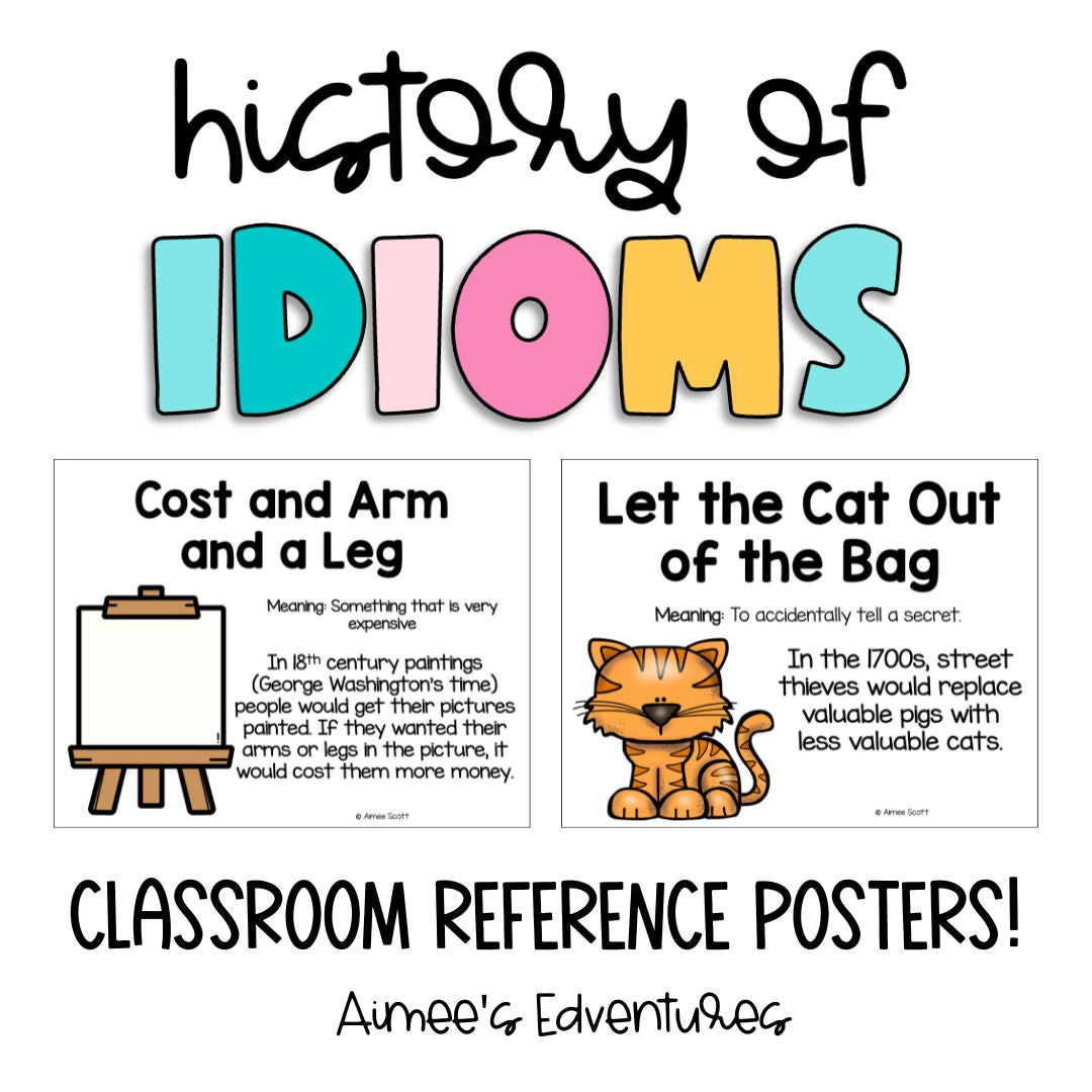 English Language Posters For Classrooms