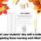 Fall Activity | Parts of Speech | Mad Libs Game