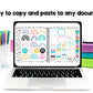 500+ Digital Stickers | Digital Teacher Planner | Clipart