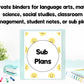 EDITABLE Teacher Binders | Bright Theme | Classroom Decor