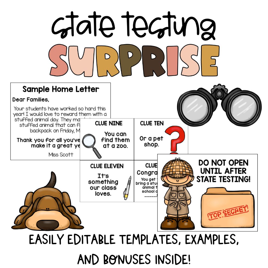EDITABLE | After State Testing Activities | End of Year Game