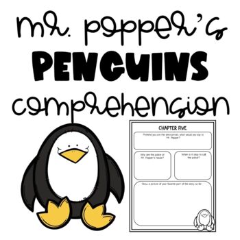 Mr. Popper's Penguins | Reading Comprehension | Study Guide